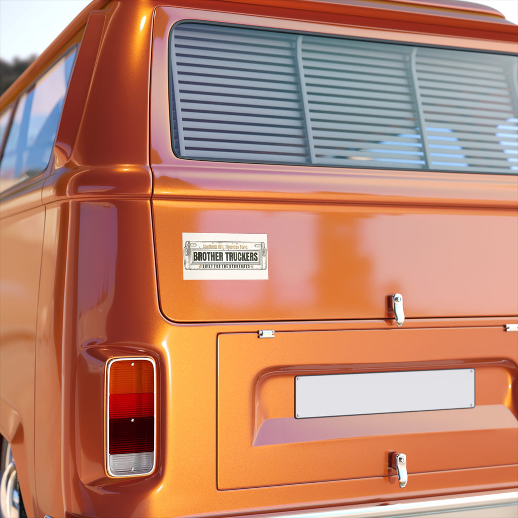 Brother Truckers Tailgate Bumper Sticker